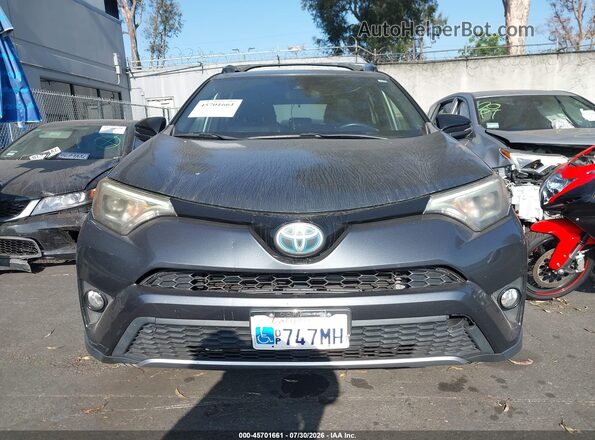 JTMJJREV3JD173774 2018 TOYOTA RAV4 HYBRID Gray უკანა სალონის ხედი