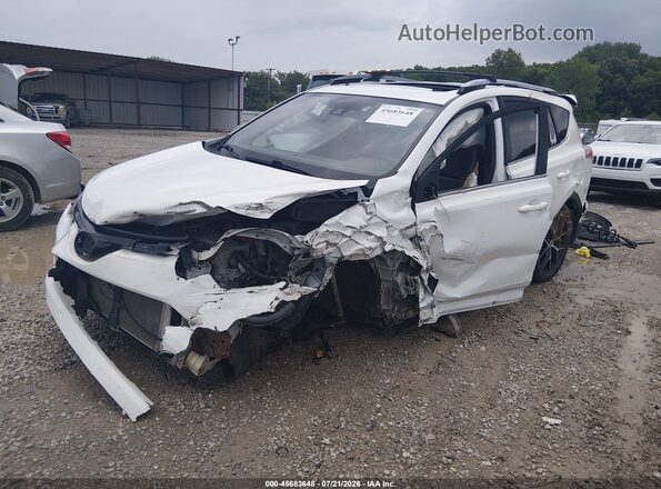 JTMJJREV9JD207250 2018 TOYOTA RAV4 HYBRID White Առջևի ձախ երեք քառորդ տեսարան