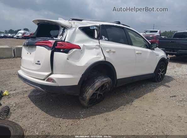 JTMJJREV9JD207250 2018 TOYOTA RAV4 HYBRID White Հետևի աջ