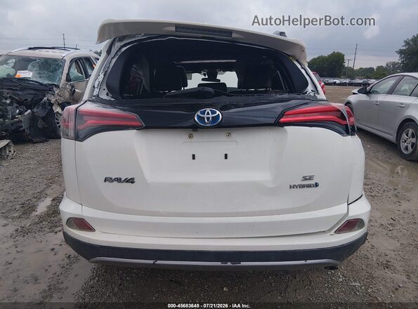 JTMJJREV9JD207250 2018 TOYOTA RAV4 HYBRID White Դիմացի տեսք