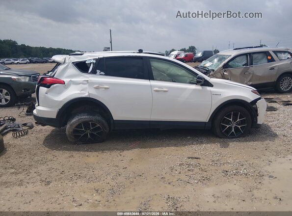 JTMJJREV9JD207250 2018 TOYOTA RAV4 HYBRID White Սալոնի հետևի տեսք