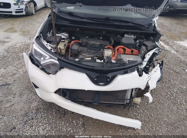 JTMJJREV9JD207250 2018 TOYOTA RAV4 HYBRID White Հետևի տեսք