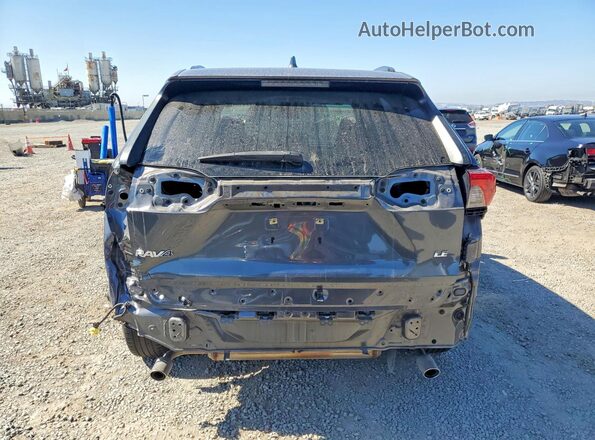 JTMK1RFV1KD036983 2019 TOYOTA RAV4 Gray უკანა ხედი