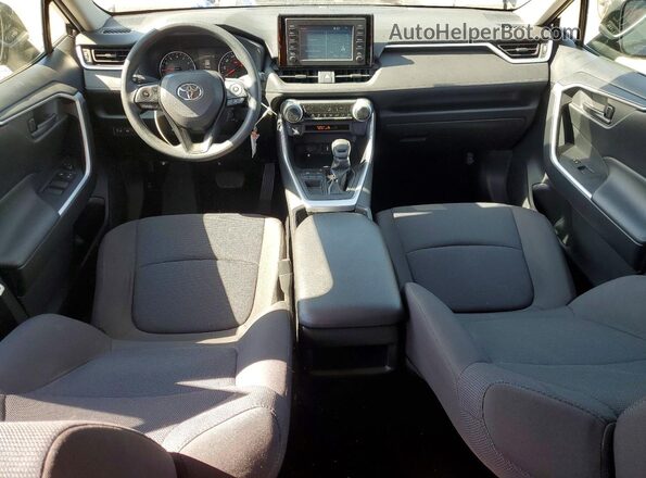JTMK1RFV1KD036983 2019 TOYOTA RAV4 Gray წინა პანელის ხედი