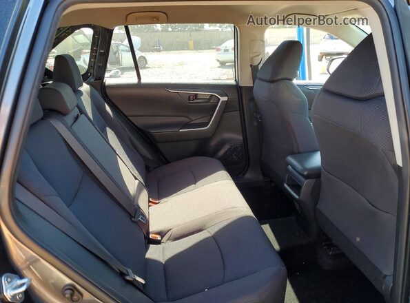 JTMK1RFV1KD036983 2019 TOYOTA RAV4 Gray უკანა სალონის ხედი