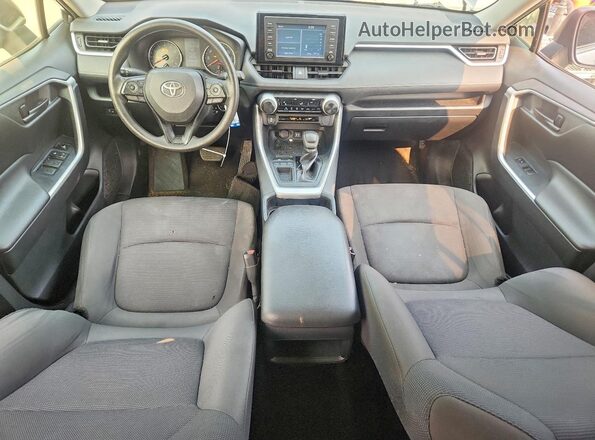 JTMK1RFV9KD033345 2019 TOYOTA RAV4 Silver Widok deski rozdzielczej