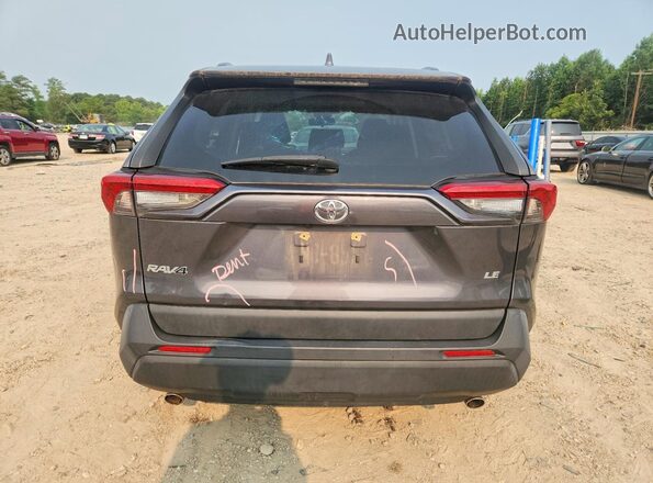 JTMK1RFV9KD033345 2019 TOYOTA RAV4 Silver Widok z tyłu