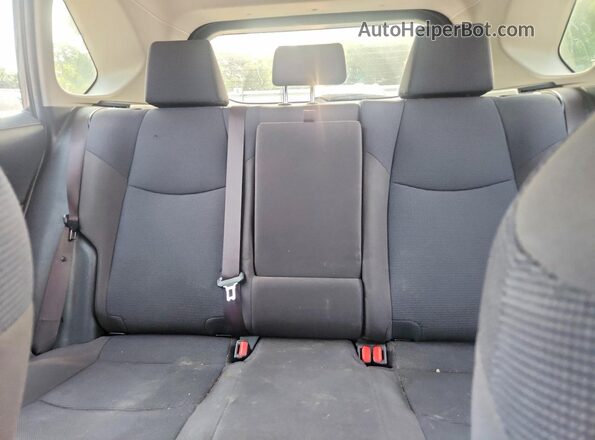 JTMK1RFV9KD033345 2019 TOYOTA RAV4 Silver Widok tylnych siedzeń