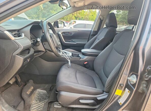 JTMK1RFV9KD033345 2019 TOYOTA RAV4 Silver Widok wnętrza z przodu