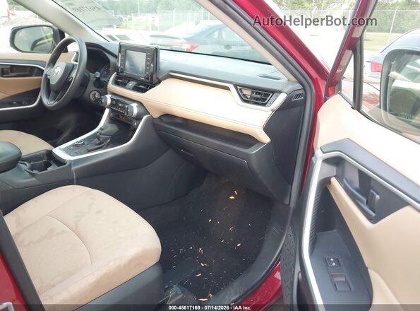 JTML6RFV1MD010960 2021 TOYOTA RAV4 HYBRID Red Սալոնի դիմացի տեսք