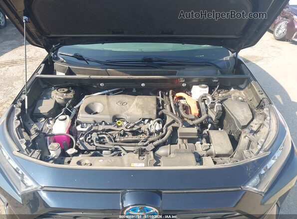 JTMLWRFV0ND162875 2022 TOYOTA RAV4 HYBRID Black Widok z tyłu
