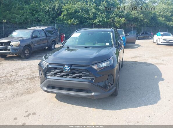 JTMLWRFV0ND162875 2022 TOYOTA RAV4 HYBRID Black Widok z przodu