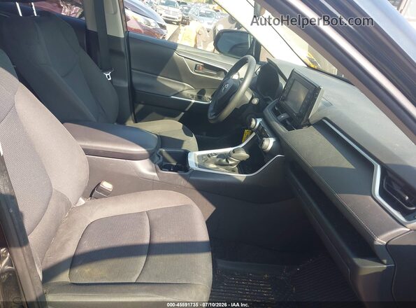 JTMLWRFV0ND162875 2022 TOYOTA RAV4 HYBRID Black Widok wnętrza z przodu