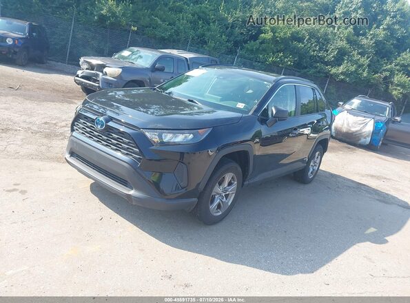 JTMLWRFV0ND162875 2022 TOYOTA RAV4 HYBRID Black Przód lewy