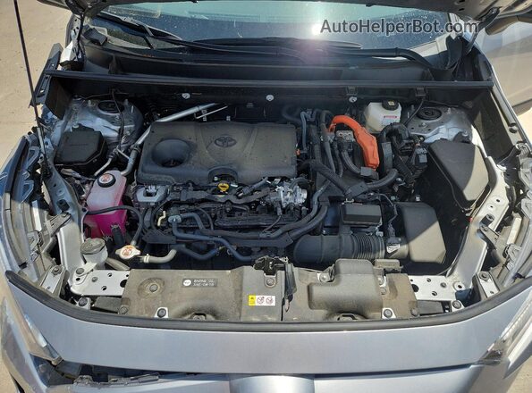 JTMLWRFV0SD308218 2025 TOYOTA RAV4 Silver Vista del compartimento del motor