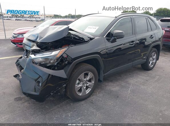 JTMLWRFV0SD309692 2025 TOYOTA RAV4 HYBRID Black Передня ліва чверть