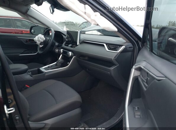 JTMLWRFV0SD309692 2025 TOYOTA RAV4 HYBRID Black Вид салону спереду