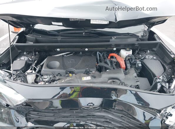 JTMLWRFV0SD309692 2025 TOYOTA RAV4 HYBRID Black Вид ззаду