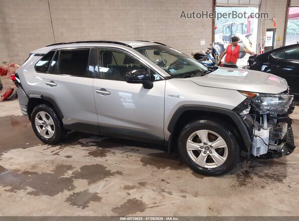 JTMLWRFV1KD030946 2019 TOYOTA RAV4 HYBRID Серебряный Панорамный вид салона 360°