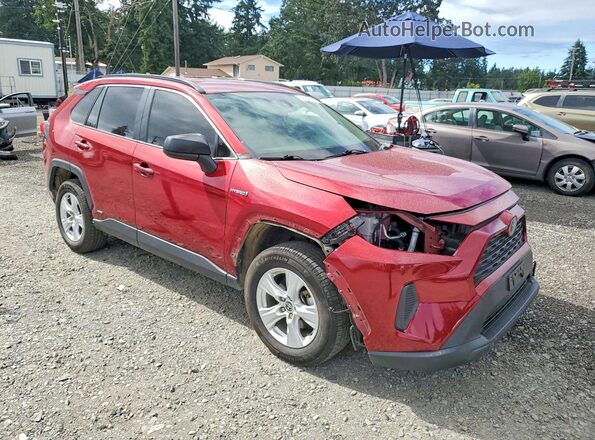 JTMLWRFV2MD559535 2021 TOYOTA RAV4 Красный Передняя правая четверть