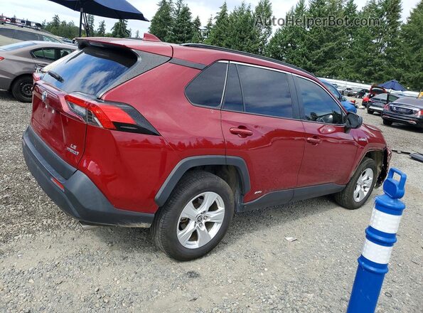 JTMLWRFV2MD559535 2021 TOYOTA RAV4 Красный Задняя правая четверть