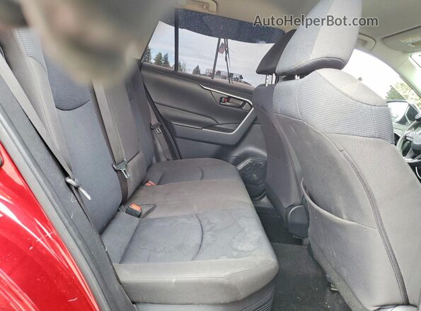 JTMLWRFV2MD559535 2021 TOYOTA RAV4 Красный Вид задней части салона