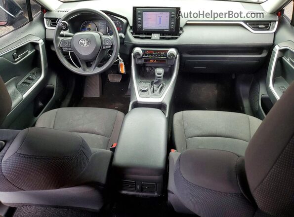 JTMLWRFV2MD559535 2021 TOYOTA RAV4 Красный Вид панели приборов