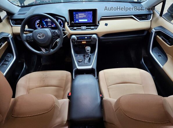 JTMLWRFV4PD187622 2023 TOYOTA RAV4 Black Widok deski rozdzielczej