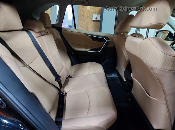 JTMLWRFV4PD187622 2023 TOYOTA RAV4 Black Widok wnętrza z tyłu