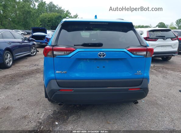 JTMLWRFV5KD003023 2019 TOYOTA RAV4 HYBRID Blue 