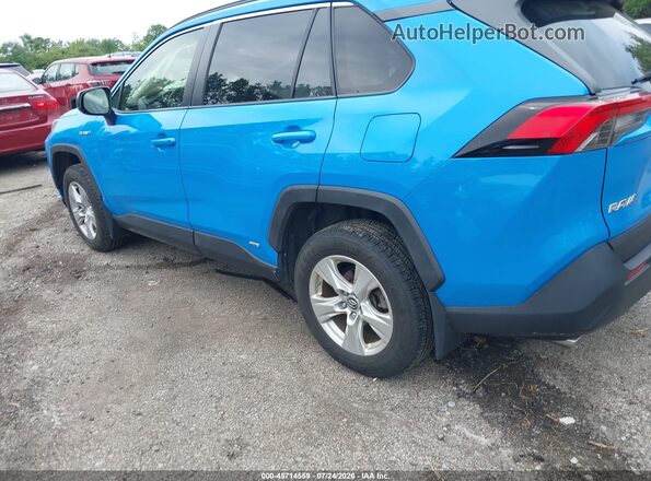 JTMLWRFV5KD003023 2019 TOYOTA RAV4 HYBRID Blue Vista interior de 360 grados