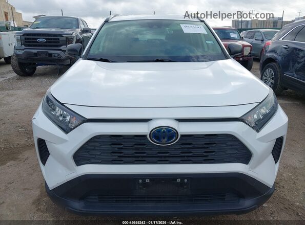 JTMLWRFV5MD559027 2021 TOYOTA RAV4 HYBRID White Вид спереду