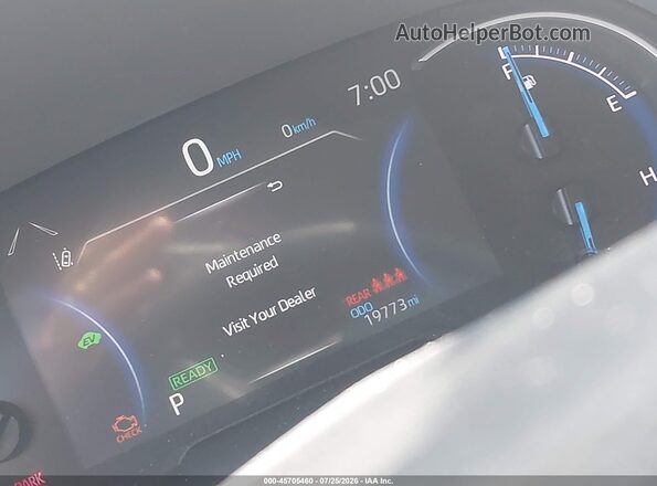 JTMLWRFV7SD354483 2025 TOYOTA RAV4 HYBRID Gray Հետևի նստատեղերի տեսք