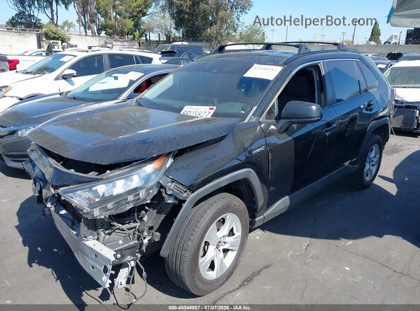 JTMLWRFV8LD547808 2020 TOYOTA RAV4 HYBRID Black Przód lewy