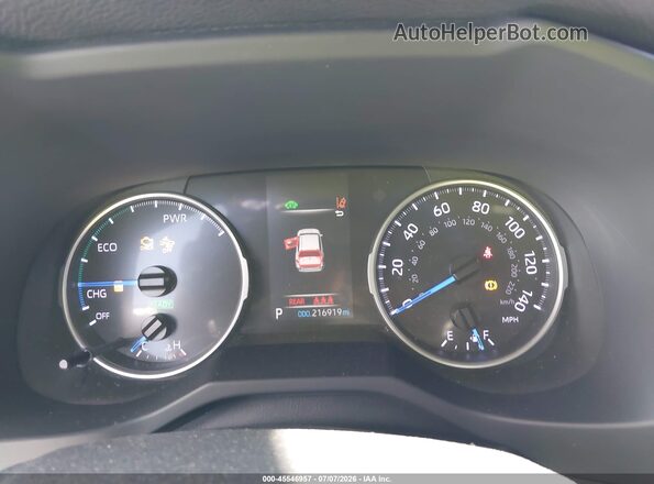 JTMLWRFV8LD547808 2020 TOYOTA RAV4 HYBRID Black Widok tylnych siedzeń