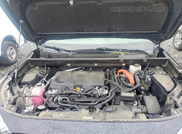 JTMLWRFV8PD173433 2023 TOYOTA RAV4 Black Vista del compartimento del motor