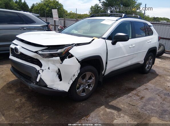 JTMLWRFV8SD297727 2025 TOYOTA RAV4 HYBRID Белый Передняя левая четверть