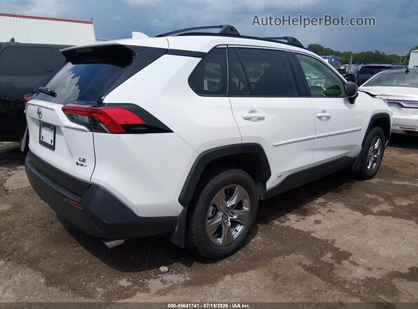 JTMLWRFV8SD297727 2025 TOYOTA RAV4 HYBRID Белый Задняя правая четверть
