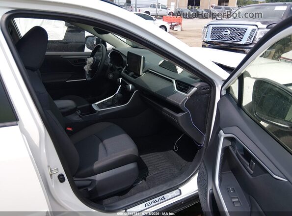 JTMLWRFV8SD297727 2025 TOYOTA RAV4 HYBRID Белый Вид салона спереди