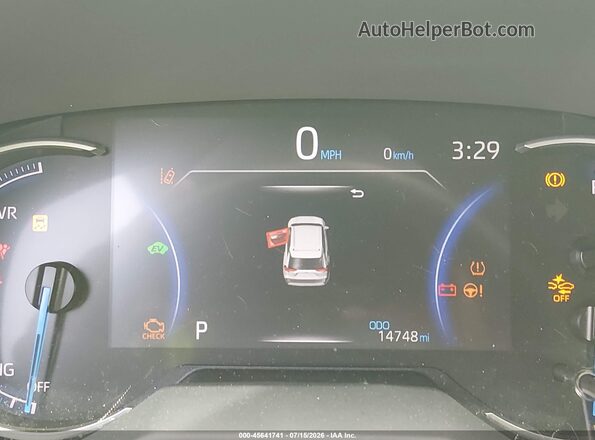 JTMLWRFV8SD297727 2025 TOYOTA RAV4 HYBRID Белый Вид задних сидений
