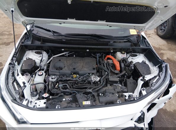 JTMLWRFV8SD297727 2025 TOYOTA RAV4 HYBRID Белый Вид сзади