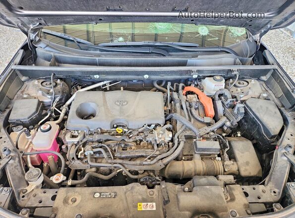 JTMLWRFV9PD171433 2023 TOYOTA RAV4 Gray Вид задньої частини салону