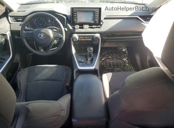 JTMM6RFV5MD012134 2021 TOYOTA RAV4 Белый Вид панели приборов