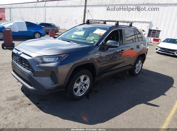 JTMM6RFV8LD003927 2020 TOYOTA RAV4 HYBRID Gray წინა მარცხენა ხედი სამი მეოთხედიდან