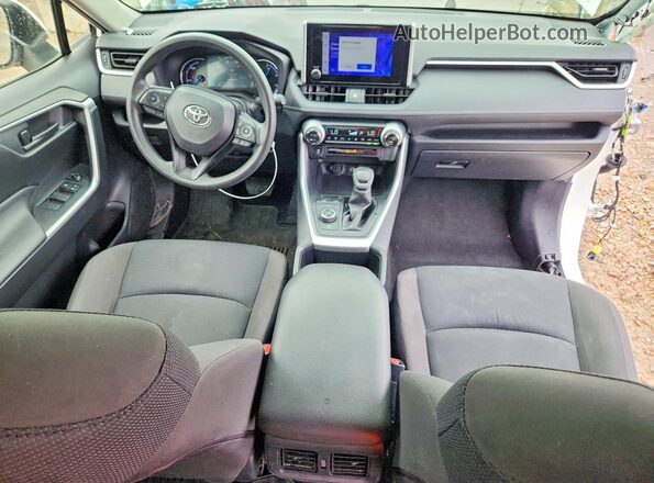 JTMMWRFV0PD572616 2023 TOYOTA RAV4 White Առջևի վահանակի տեսք