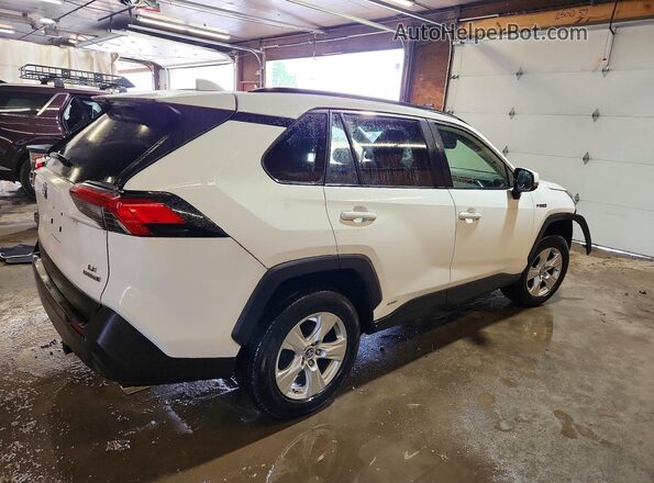 JTMMWRFV2KD010032 2019 TOYOTA RAV4 White Tył prawy