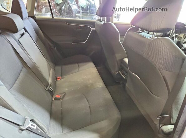 JTMMWRFV2KD010032 2019 TOYOTA RAV4 White Widok wnętrza z tyłu