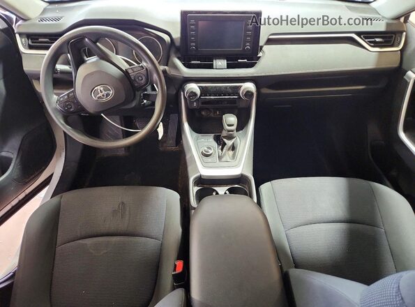 JTMMWRFV2KD010032 2019 TOYOTA RAV4 White Widok deski rozdzielczej