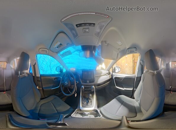 JTMMWRFV2KD010032 2019 TOYOTA RAV4 White Widok wnętrza 360 stopni