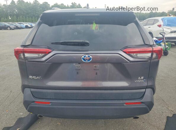 JTMMWRFV2KJ017760 2019 TOYOTA RAV4 Gray Вид ззаду
